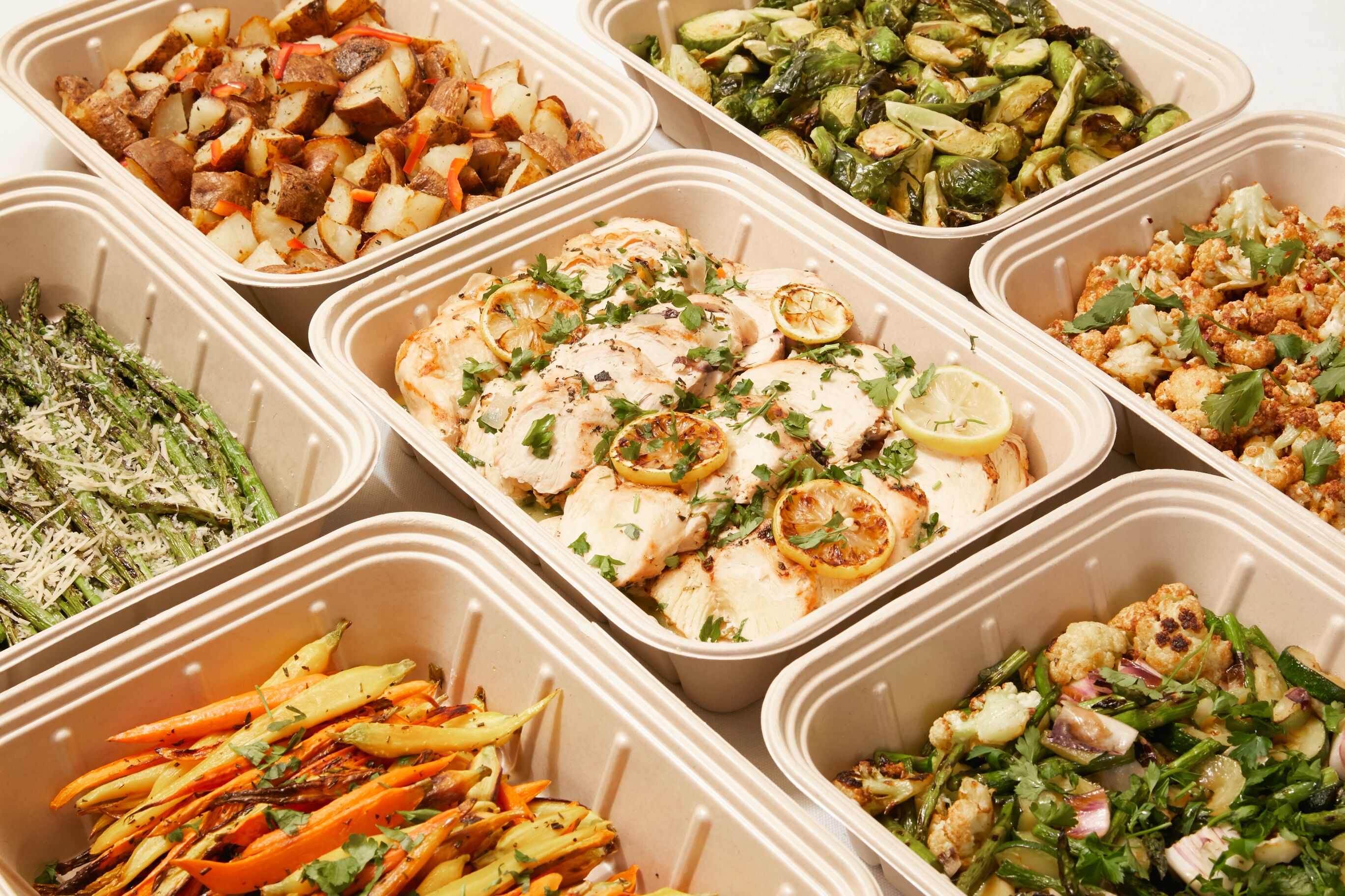 Hot Sides & Entrees (Lunch and Dinner)