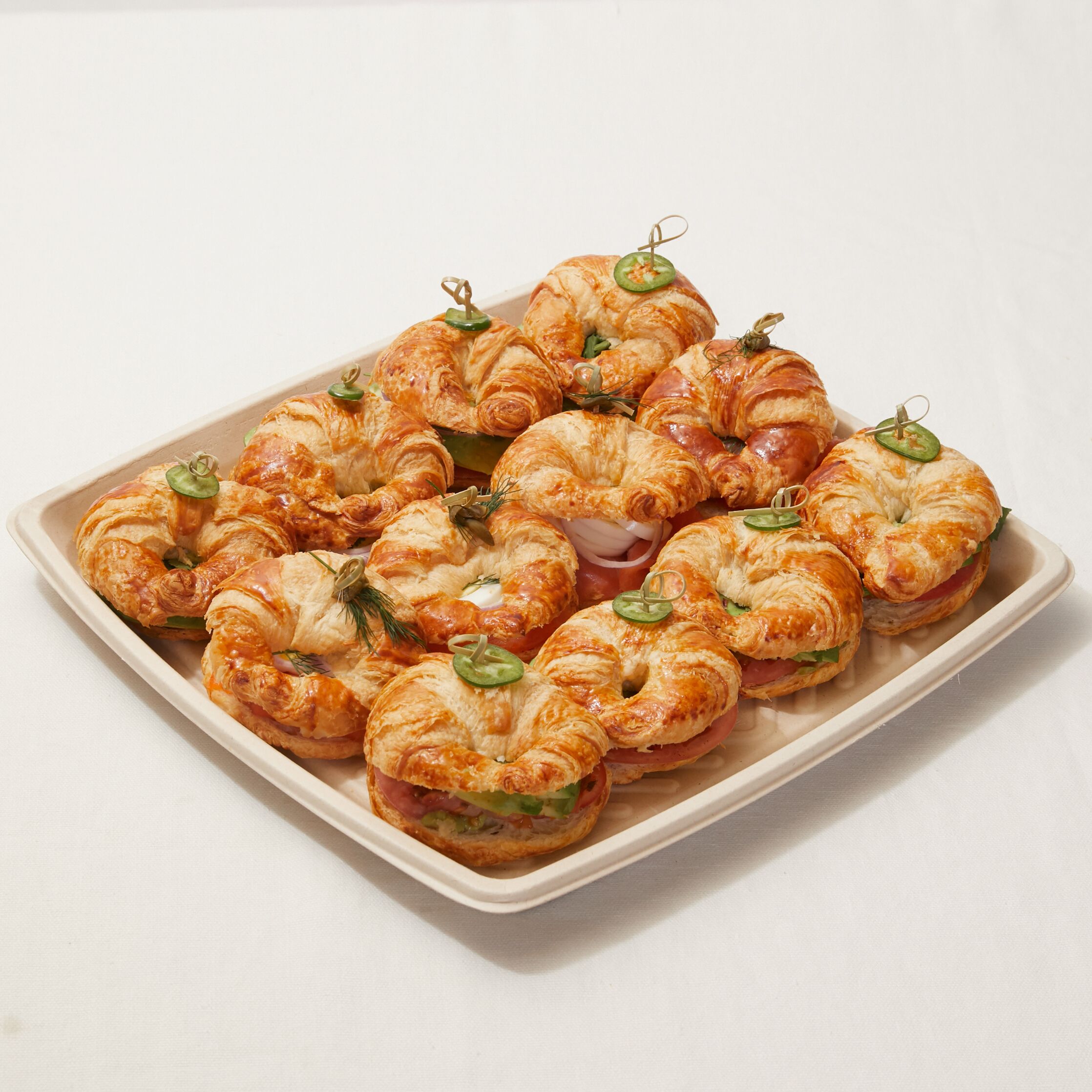 Mini Croissant Sandwiches (Small)