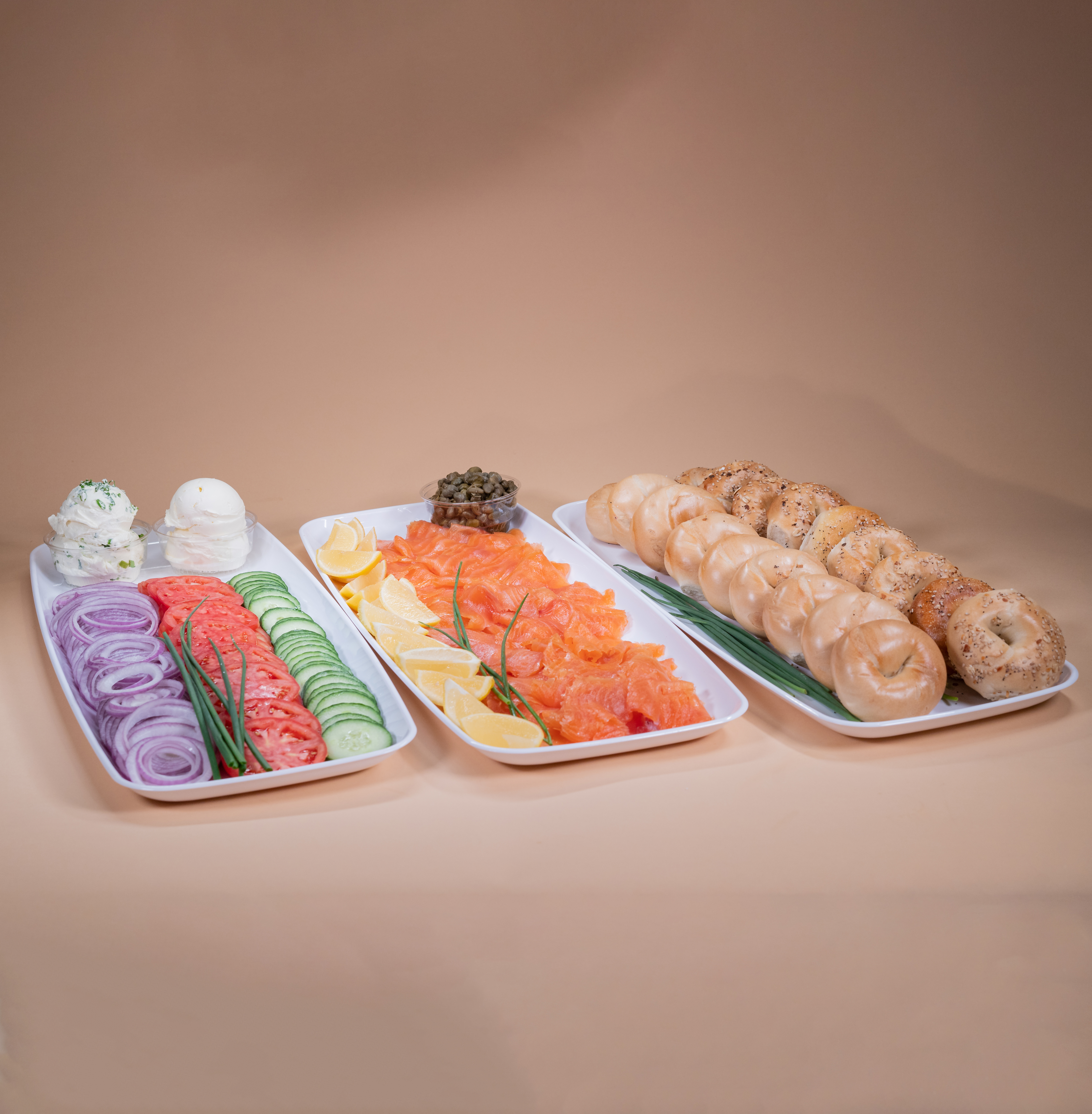 Smoked Salmon Board - (Large)