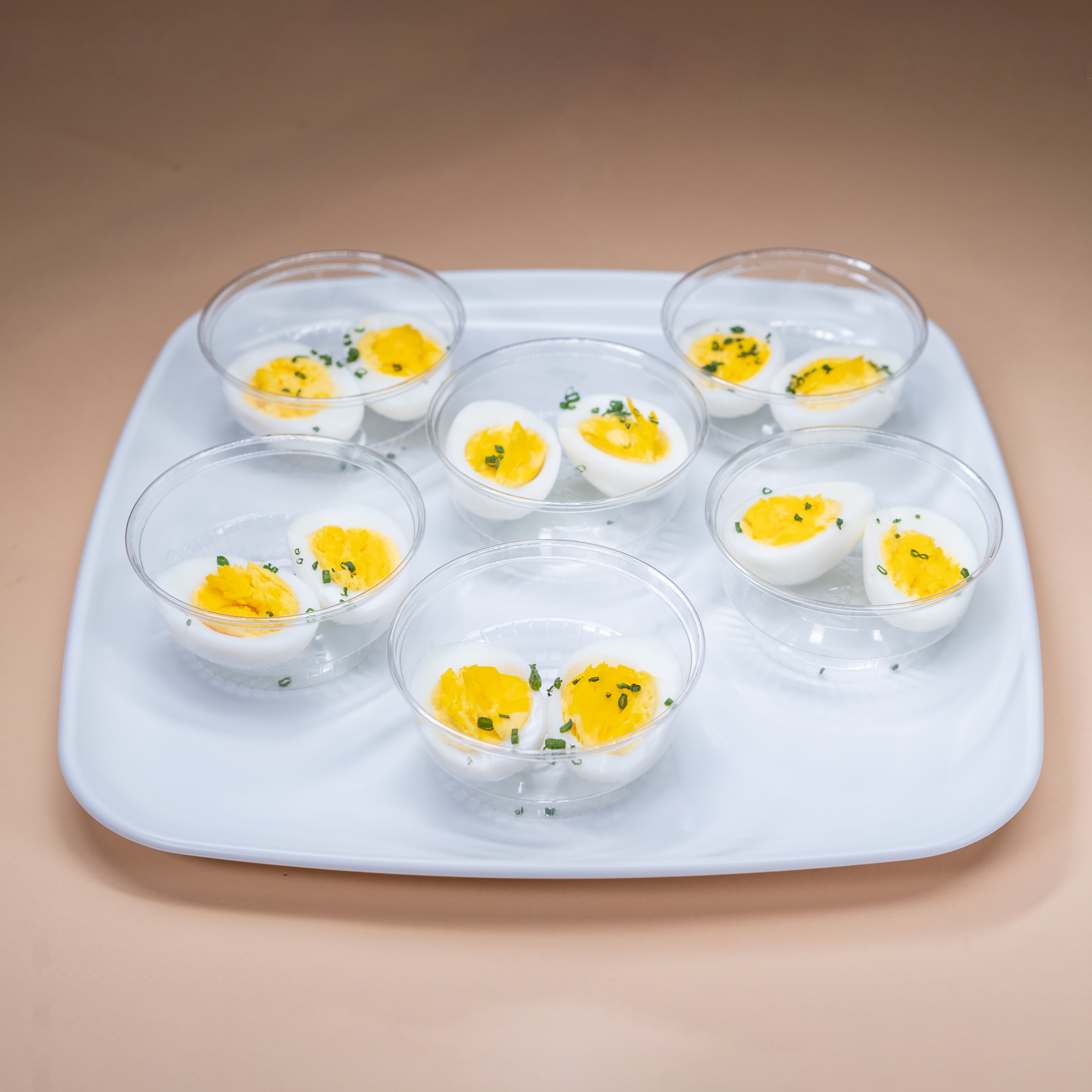 Hard Boiled Farm Fresh Egg Cups - (Small/6 Cups))