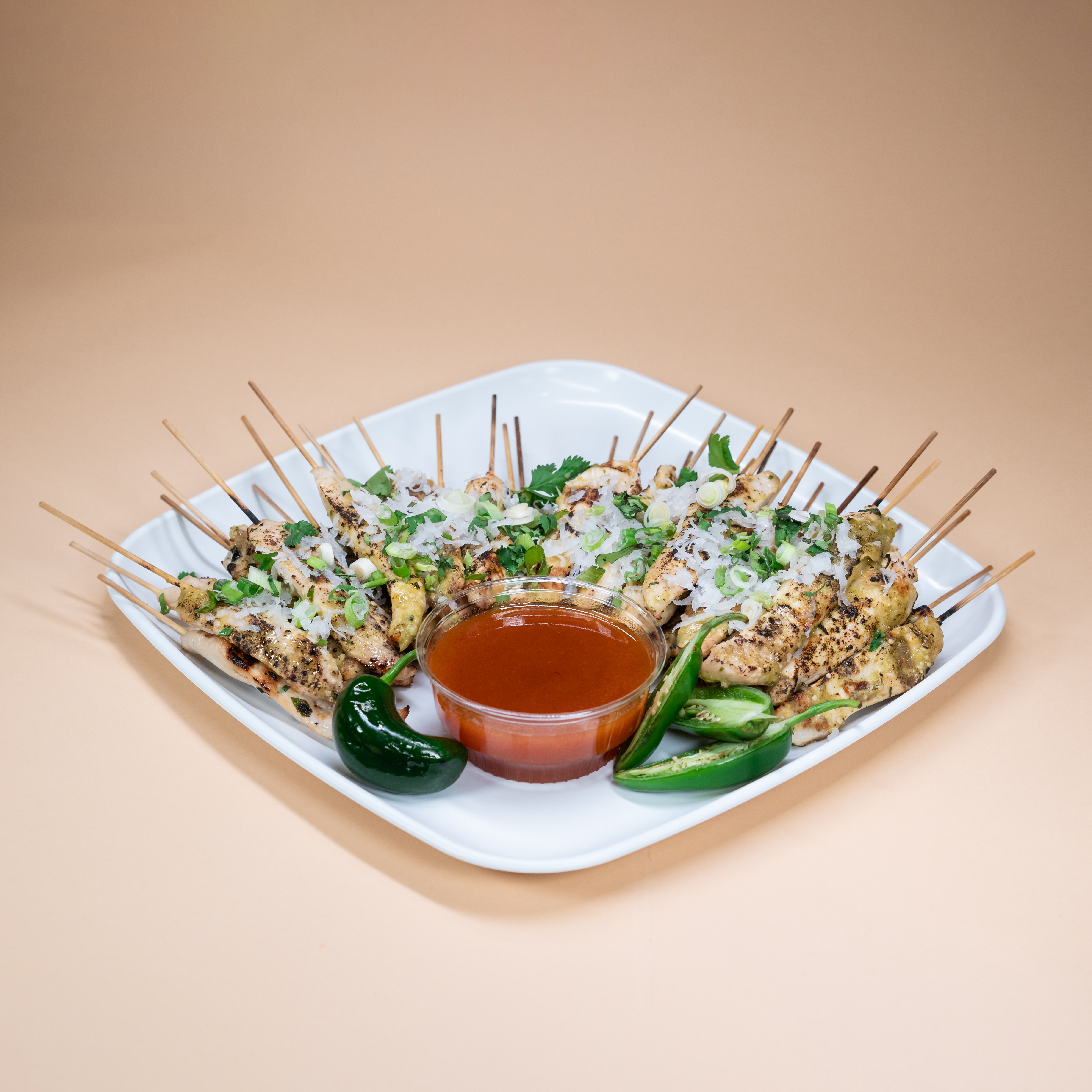 Jamaican Chicken Skewers