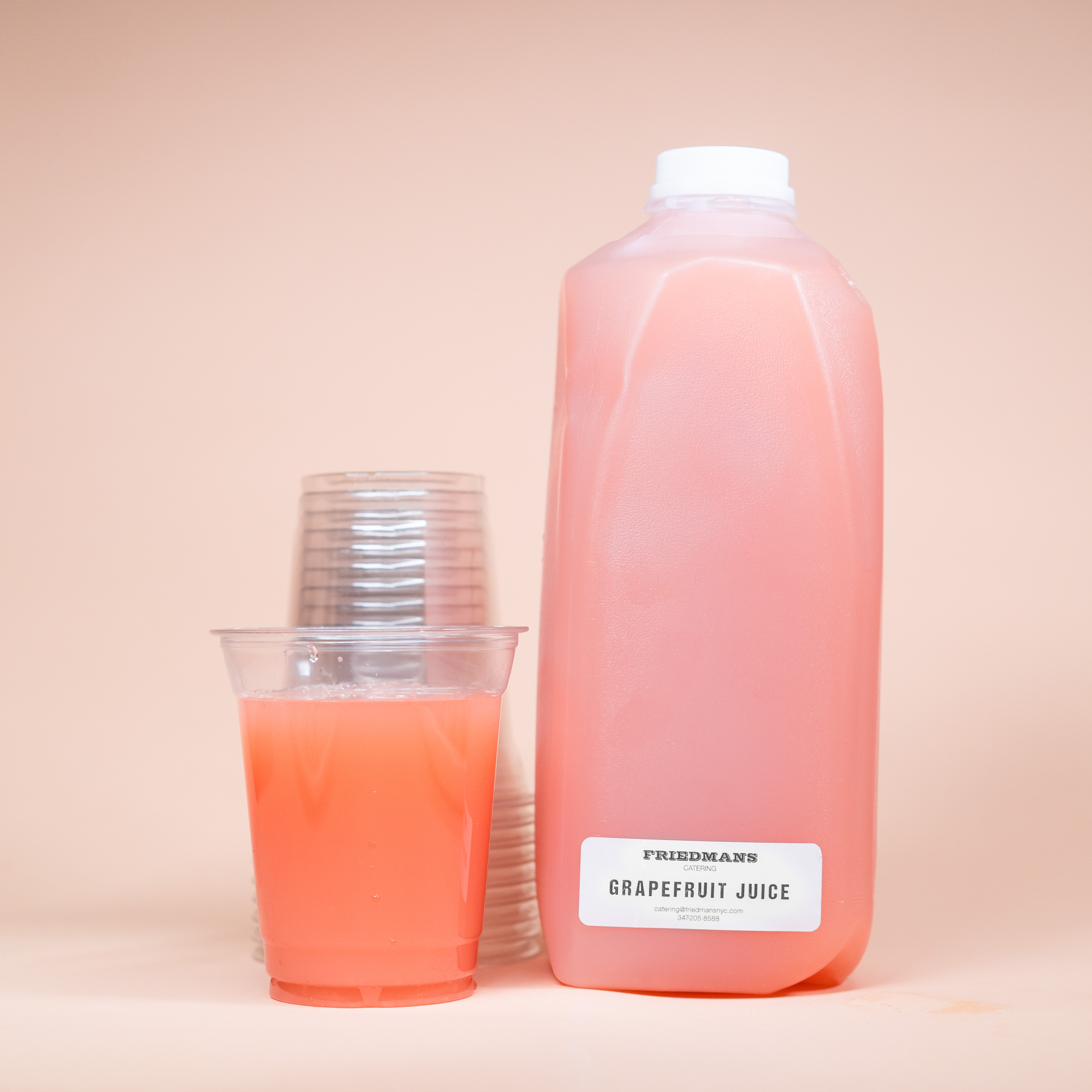Freshly Squeezed Grapefruit Juice (Half Gallon)