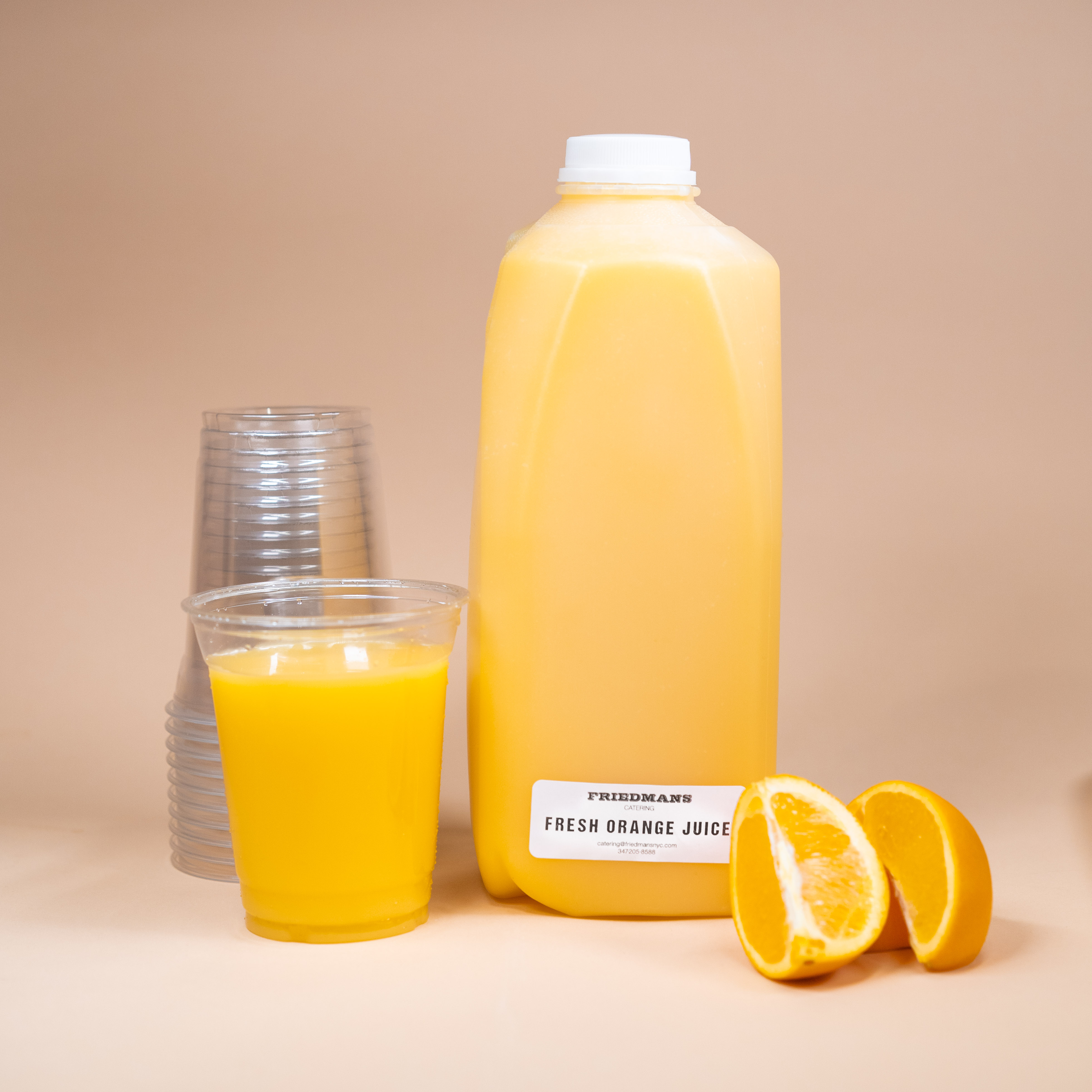 Freshly Squeezed Orange Juice (Half Gallon)