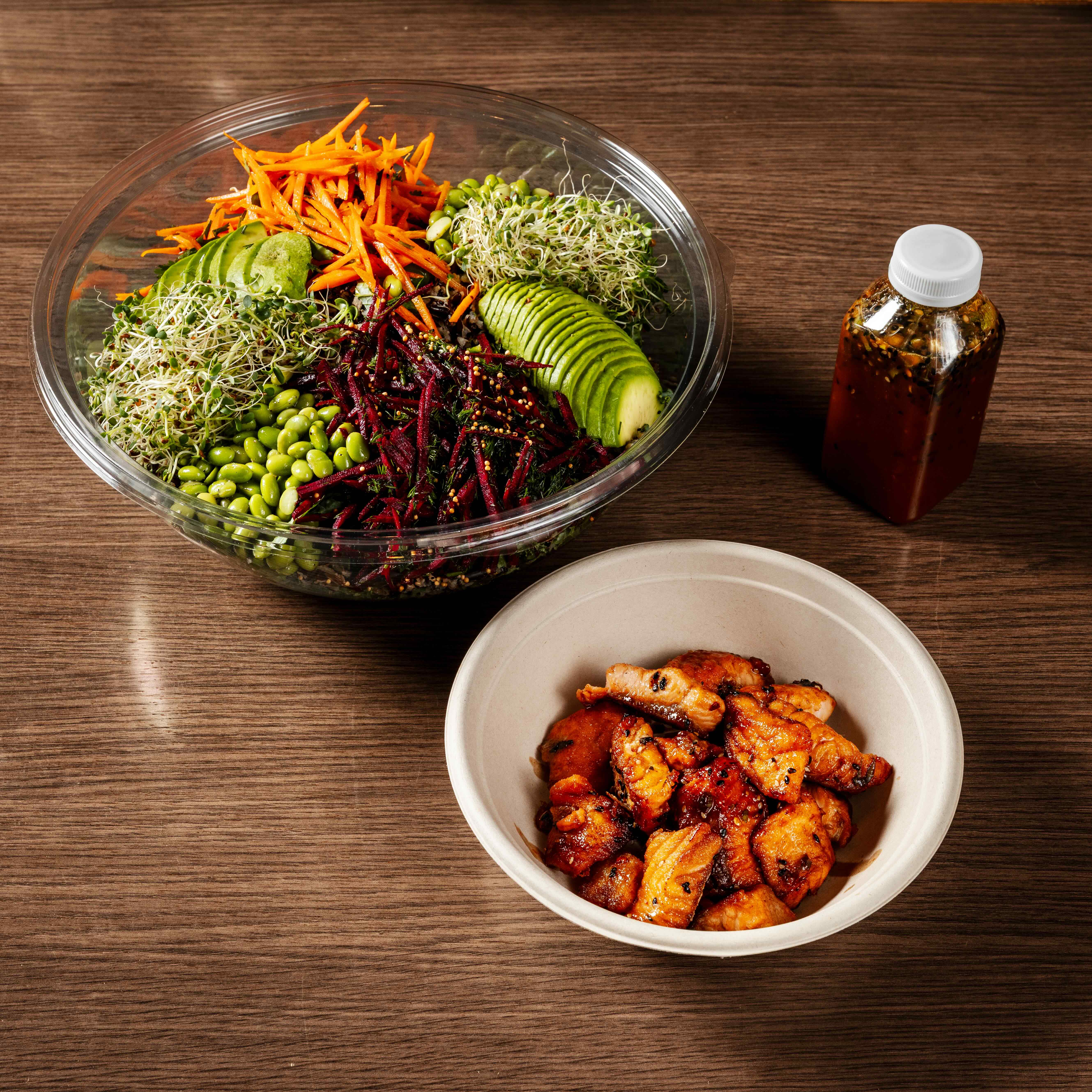 Sesame Salmon Salad - (Small)