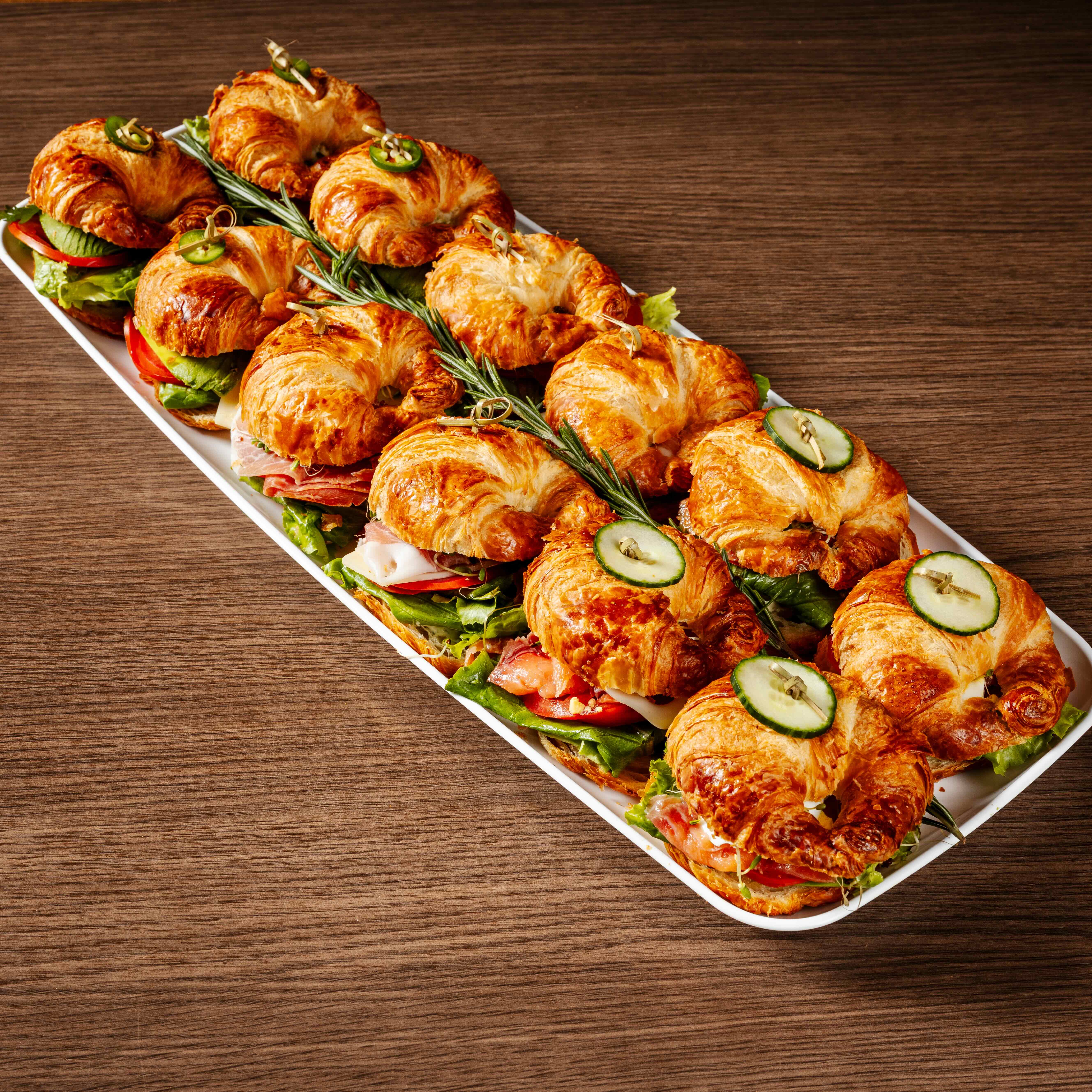 Mini Croissant Sandwiches (Small)