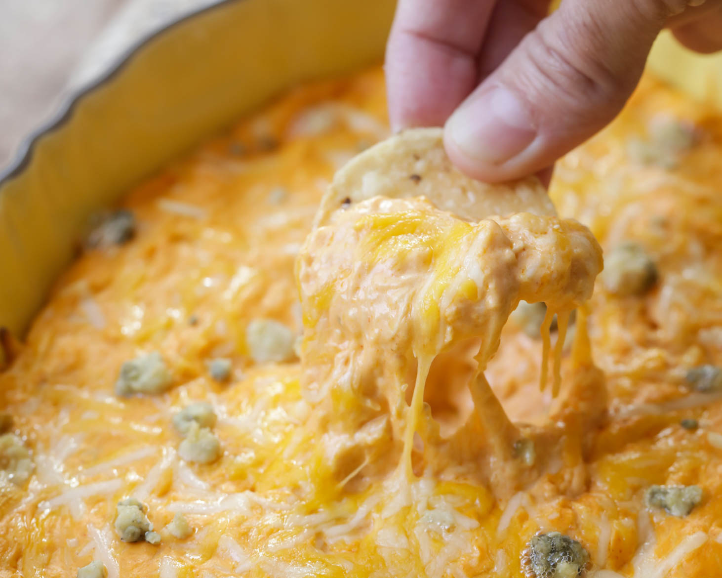 Green Chili Chicken Dip