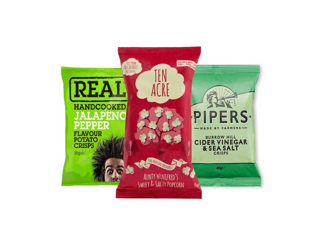 Dozen Crisps and Popcorn