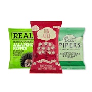 Pipers Cheddar and Onion Crisps