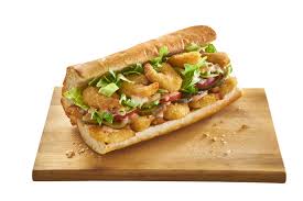Large Shrimp Po' Boy