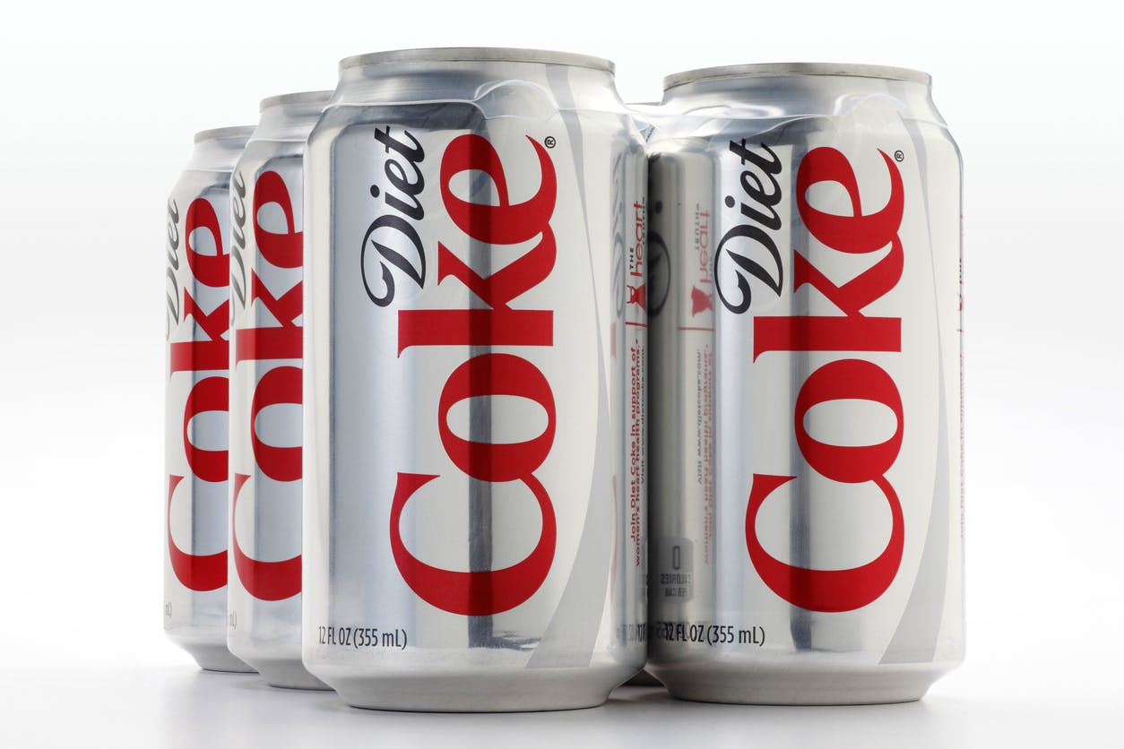 Mixed Diet Soft Drinks - Cans