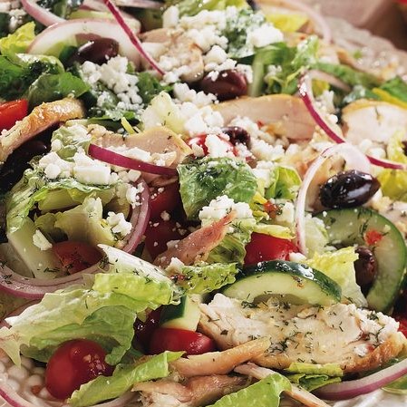 Greek with Chicken Salad