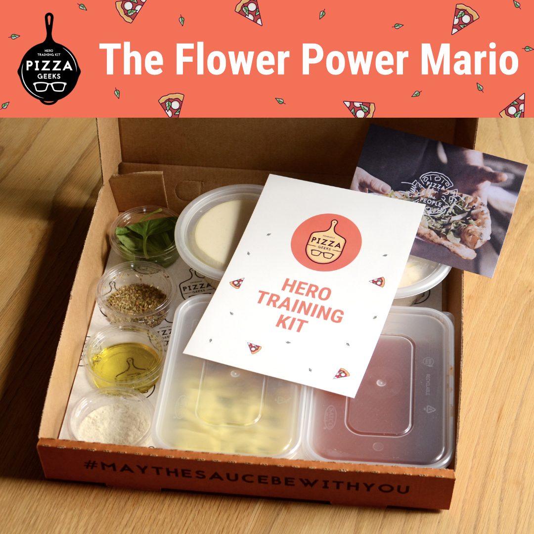 The Flower Power Mario Kit (vegan)