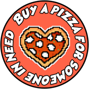 Buy a pizza for someone in need