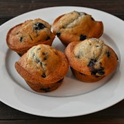 Fresh-Baked Blueberry Muffins
