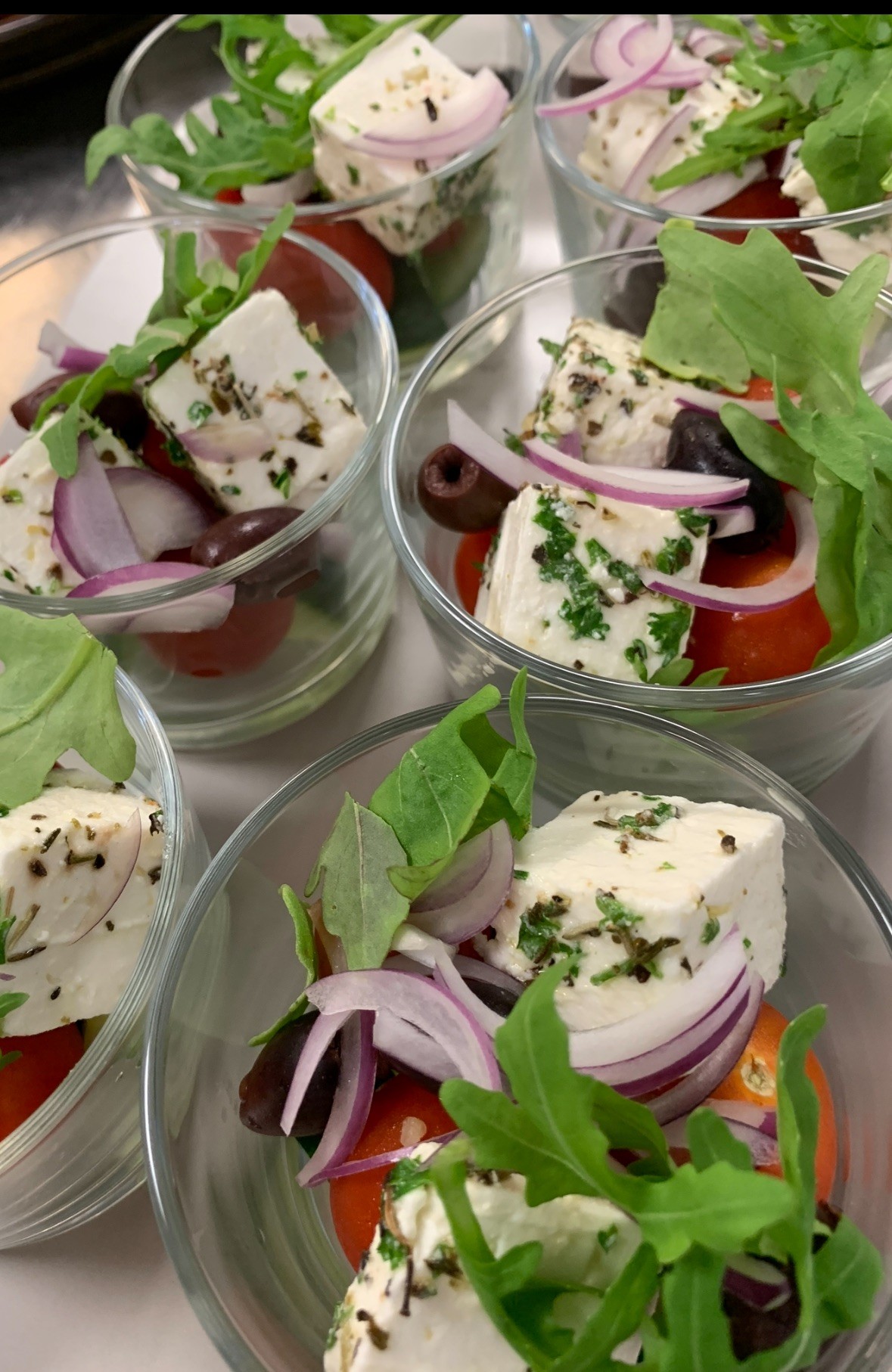 Salads & Sweets pots 