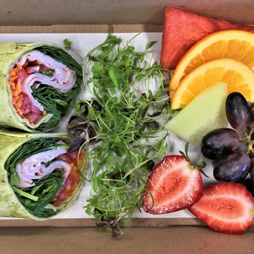 Gluten free meat finger food individual box