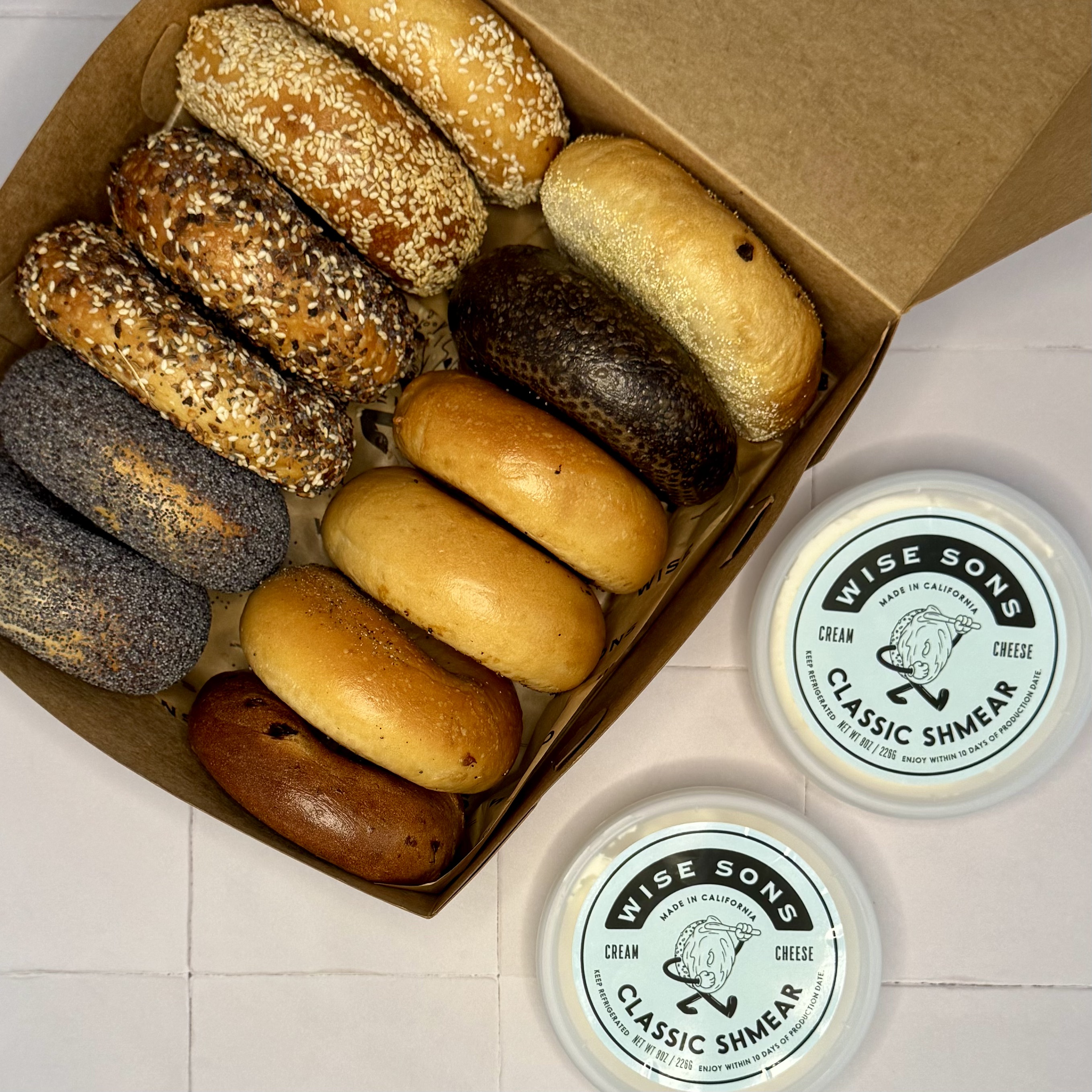 CLASSIC BAGEL & SHMEAR BOX