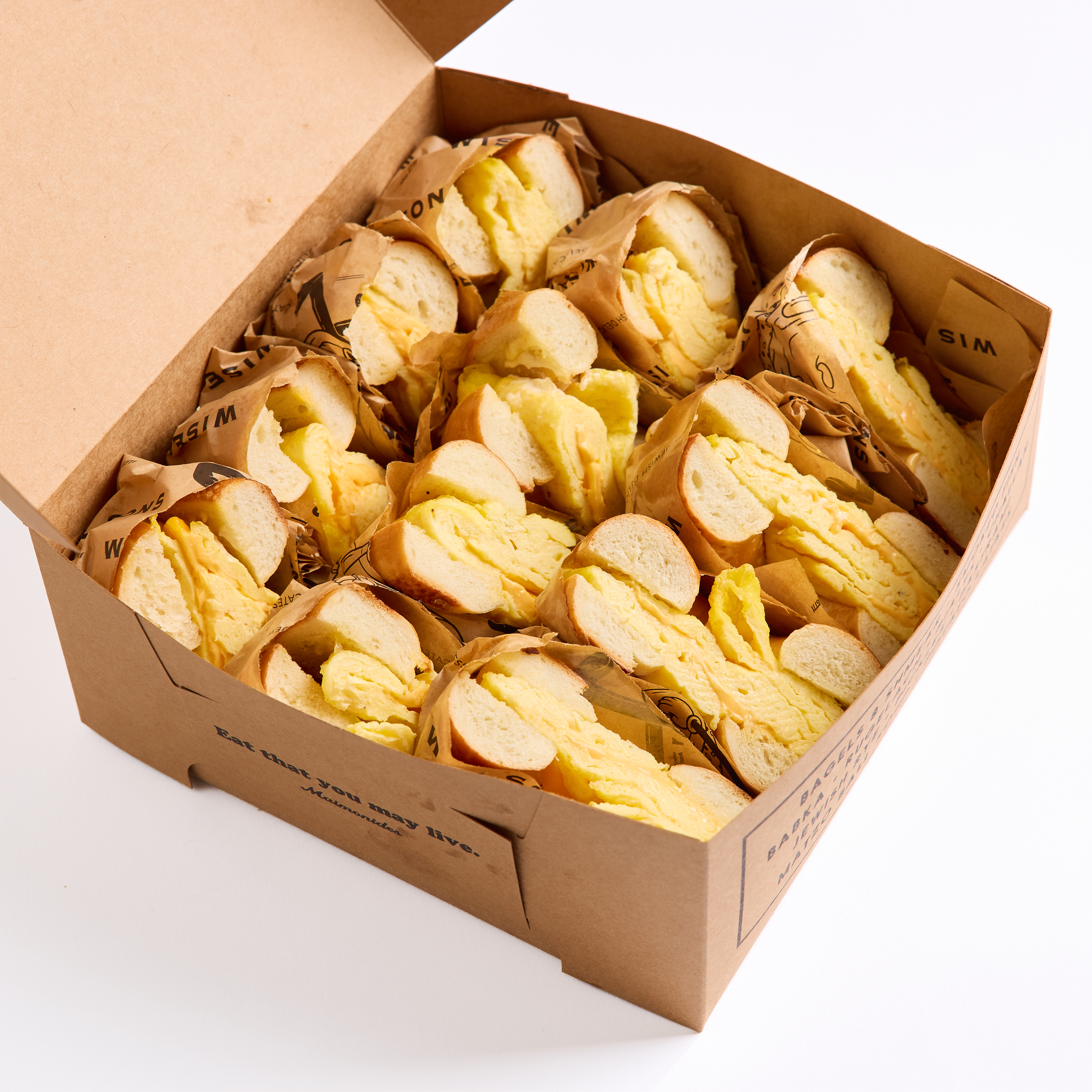 BODEGA EGG & CHEESE BAGELS (6)