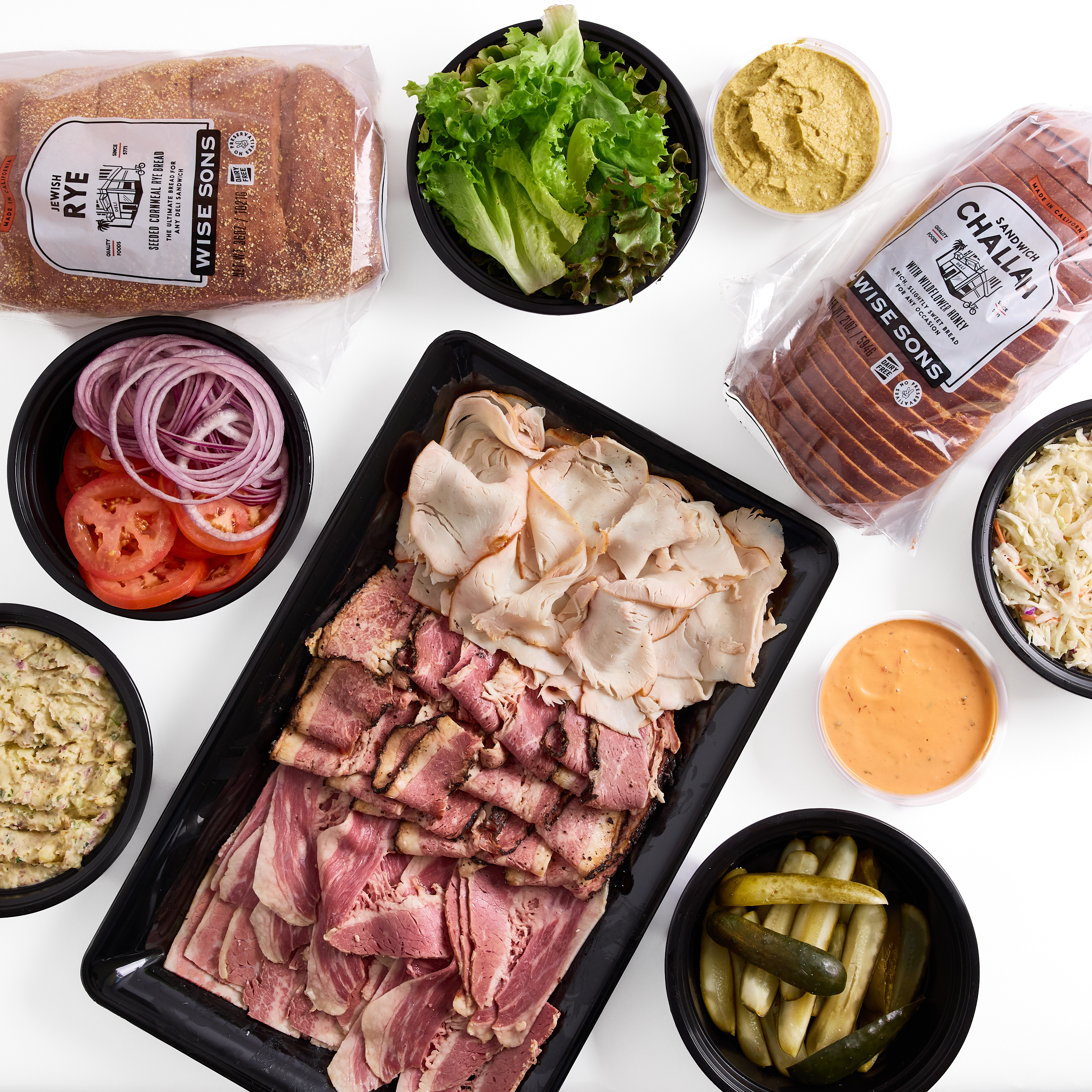 DIY DELI SANDWICH PLATTER