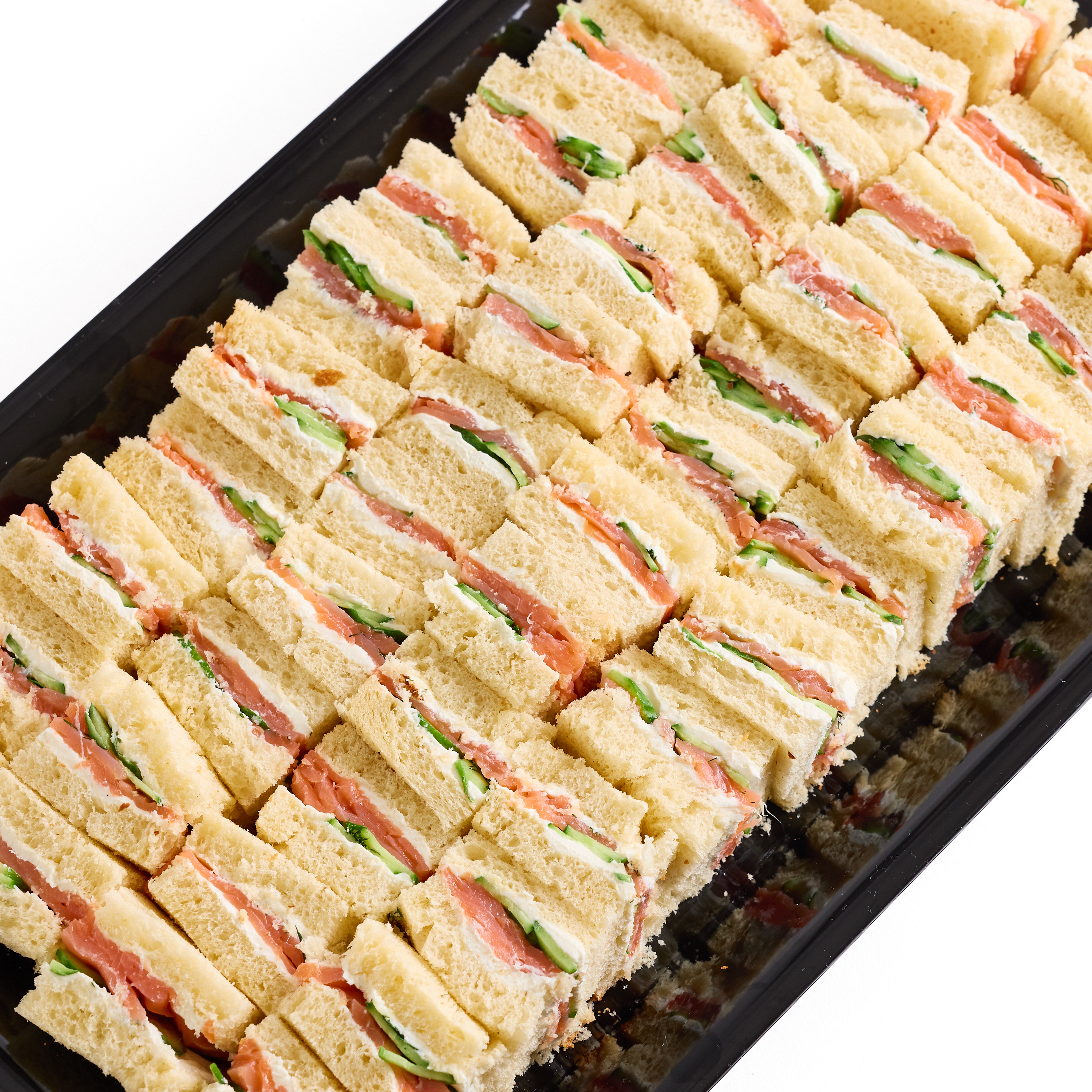 SMOKED SALMON MINI SANDWICHES