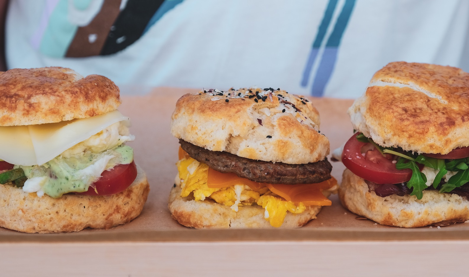 Biscuit & Egg Sandwiches