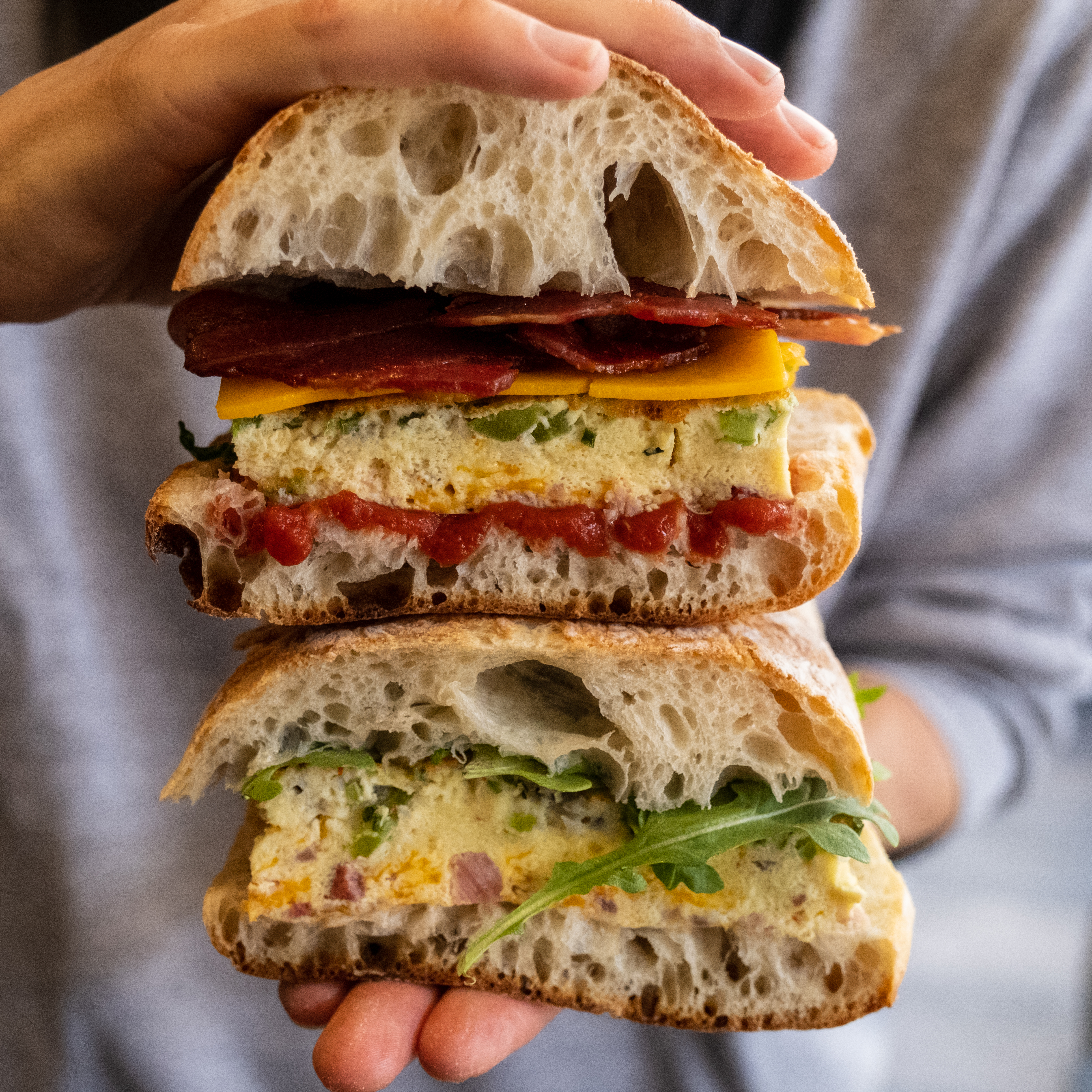Frittata Sandwich