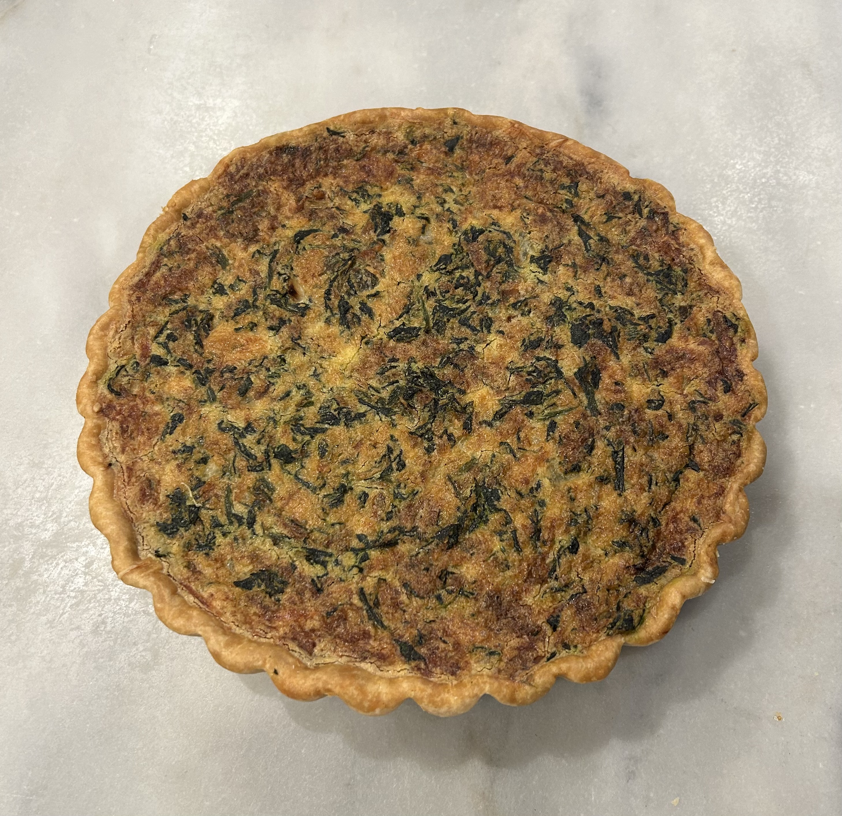 Deep Dish Quiche - Meat