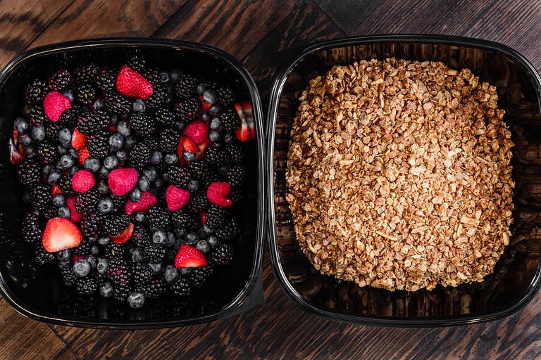 Housemade Granola with Yogurt & Berries