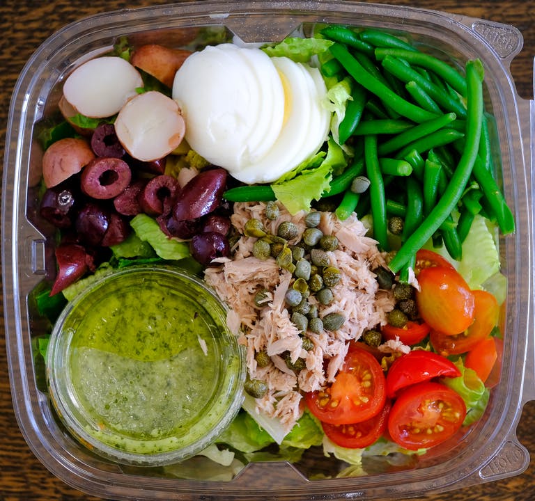 Small Family Style Nicoise Salad
