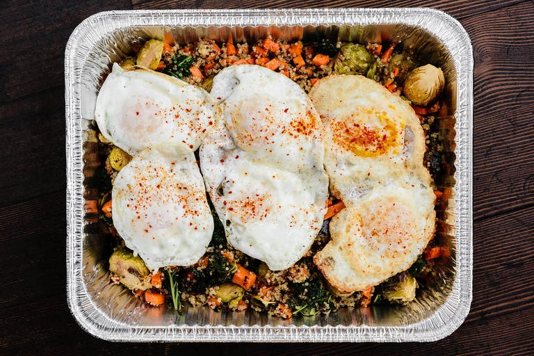 Family Style Portion Warm Quinoa Bowl