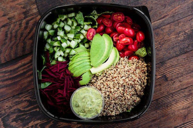 Small Family Style Super, Super Healthy Salad