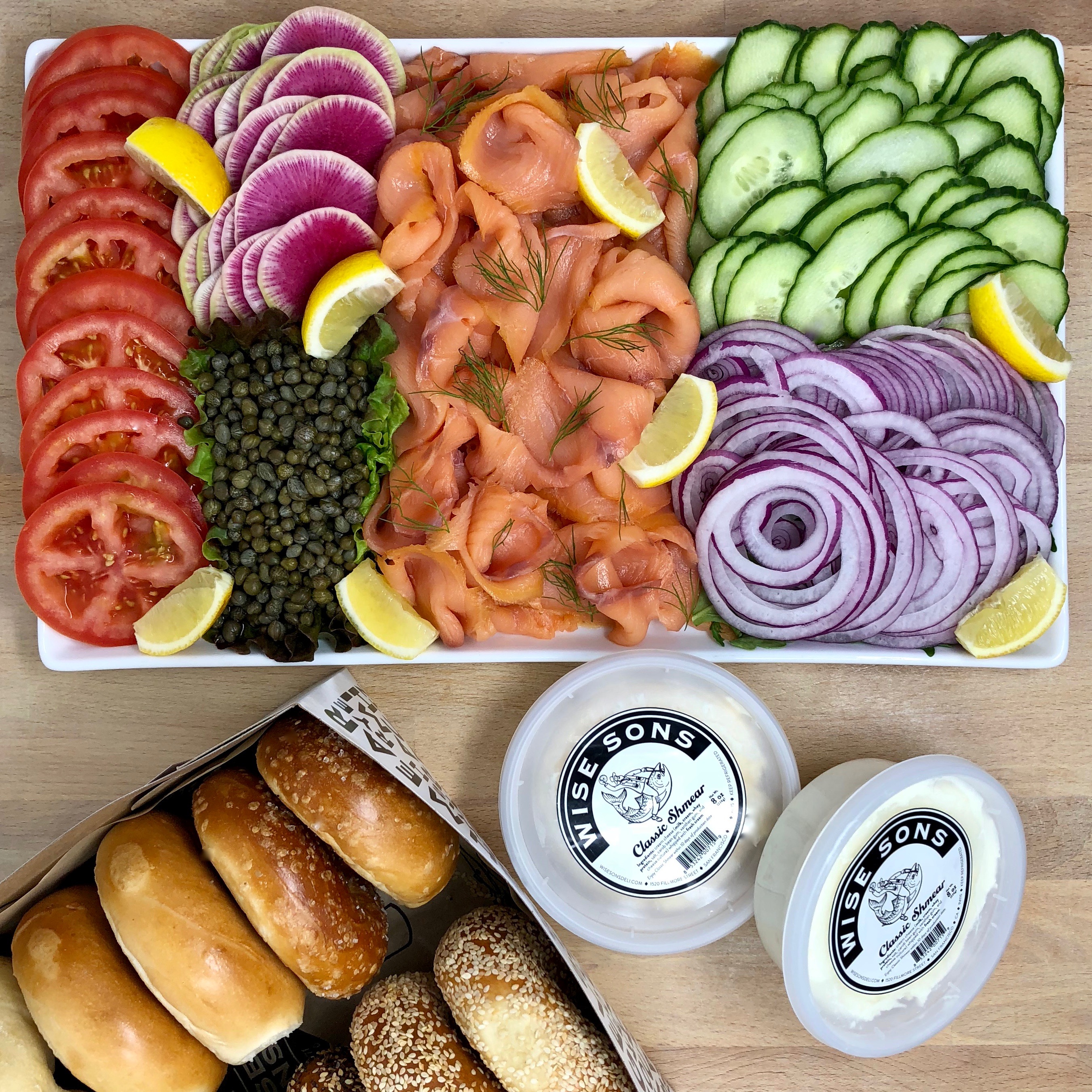 Bagel Boxes & Platters