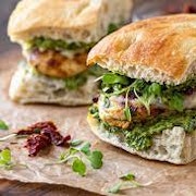 Italian Chicken - Gourmet Sandwich served with Tea & Fairtrade Coffee
