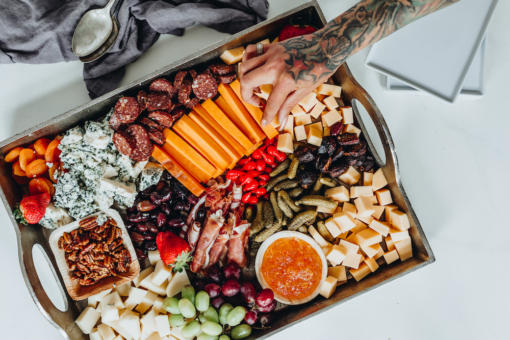 Large Charcuterie Board (Serves 20-25)