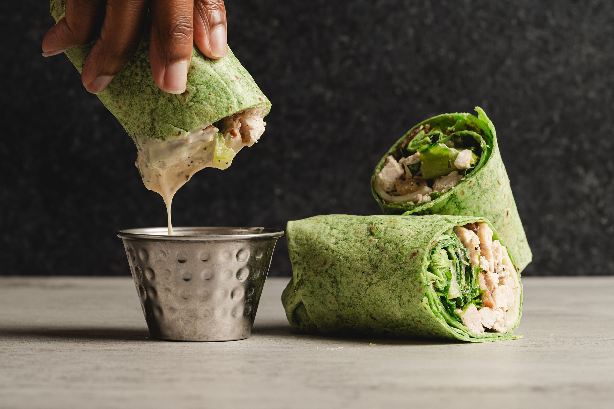 Chicken Bacon Caesar Wrap