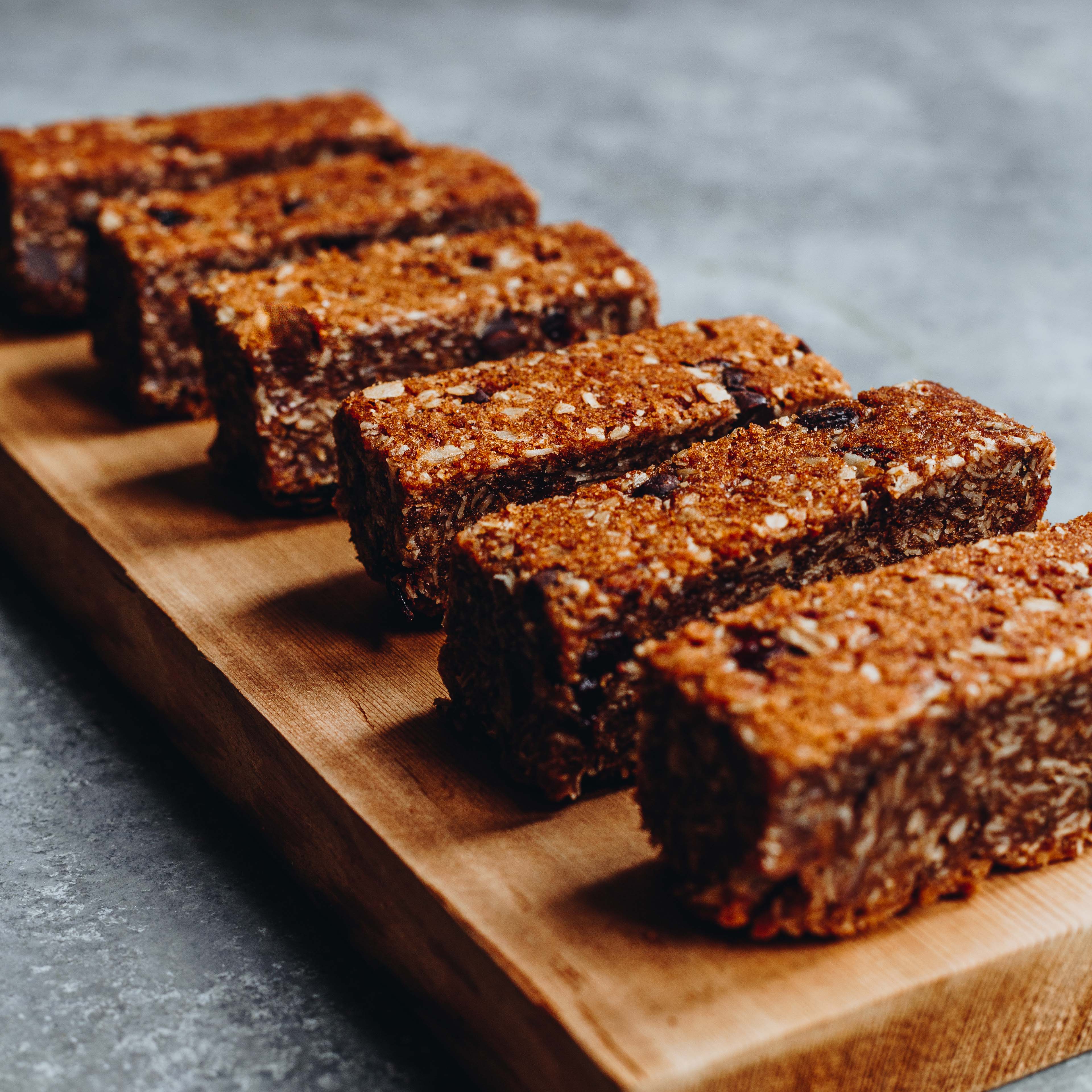 Peanut Butter Granola Bars (Serves 12)