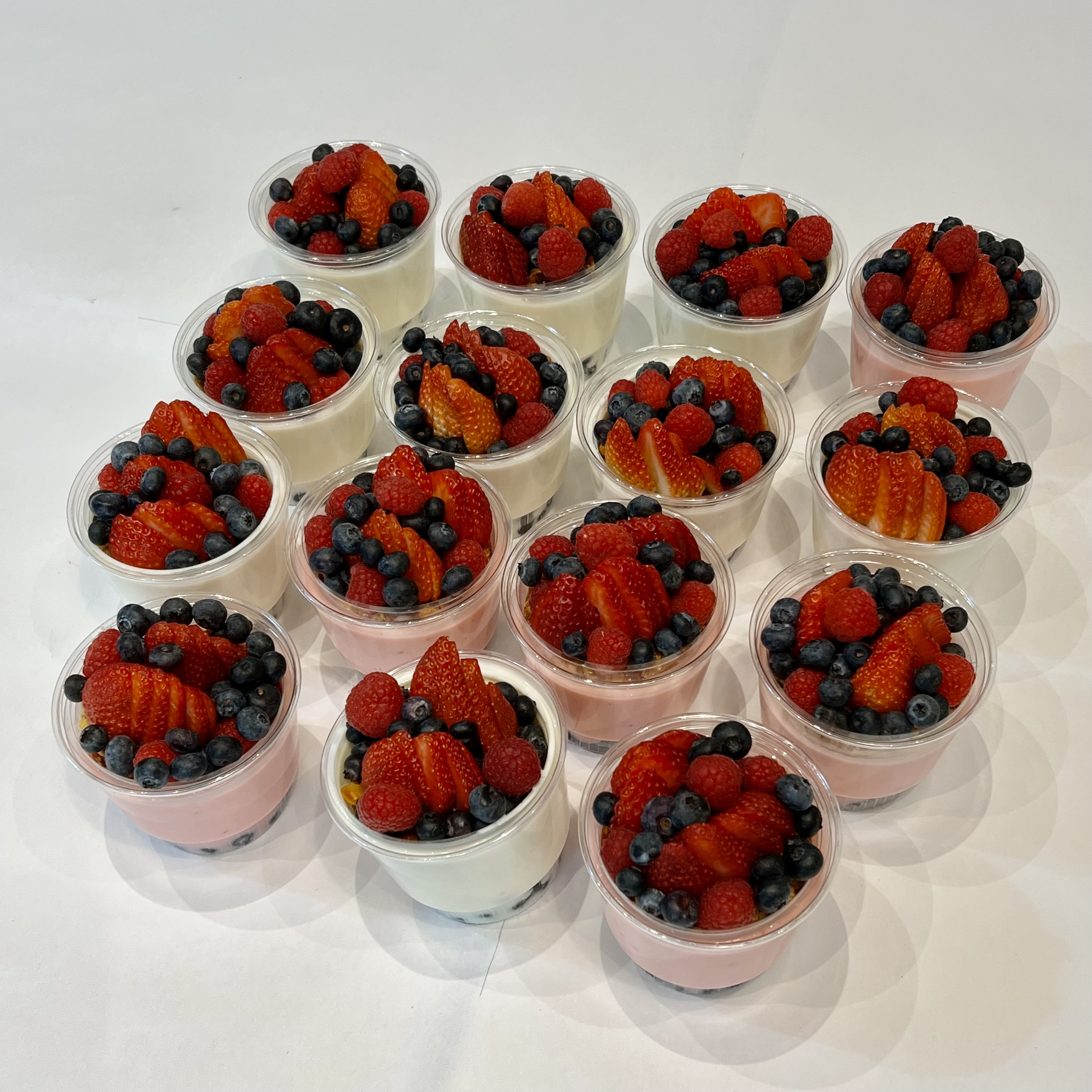 Large - Strawberry Yogurt Fruit Cups