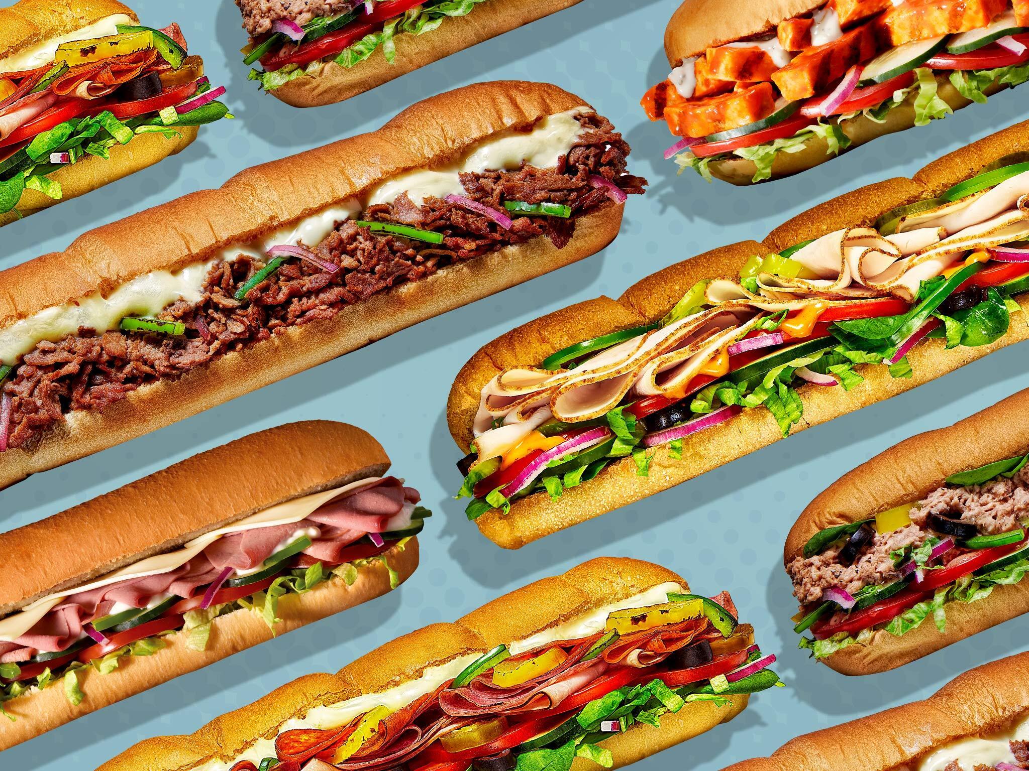 SUBWAY SANDWICHES