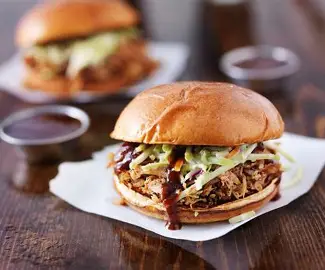 Pulled Pork on a Bun Buffet