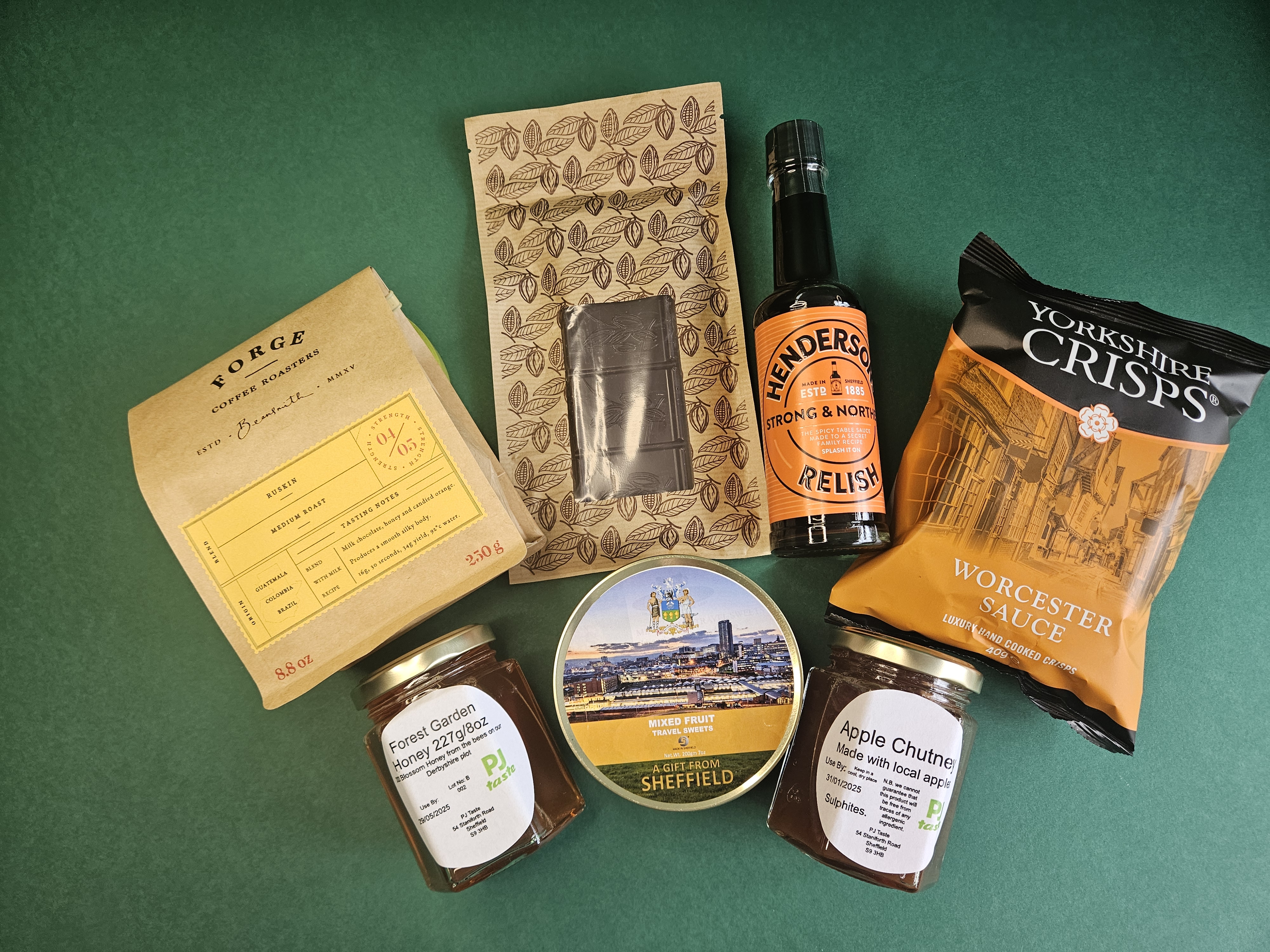 Made In Sheffield Hamper - Perfect locally Sourced Gift 