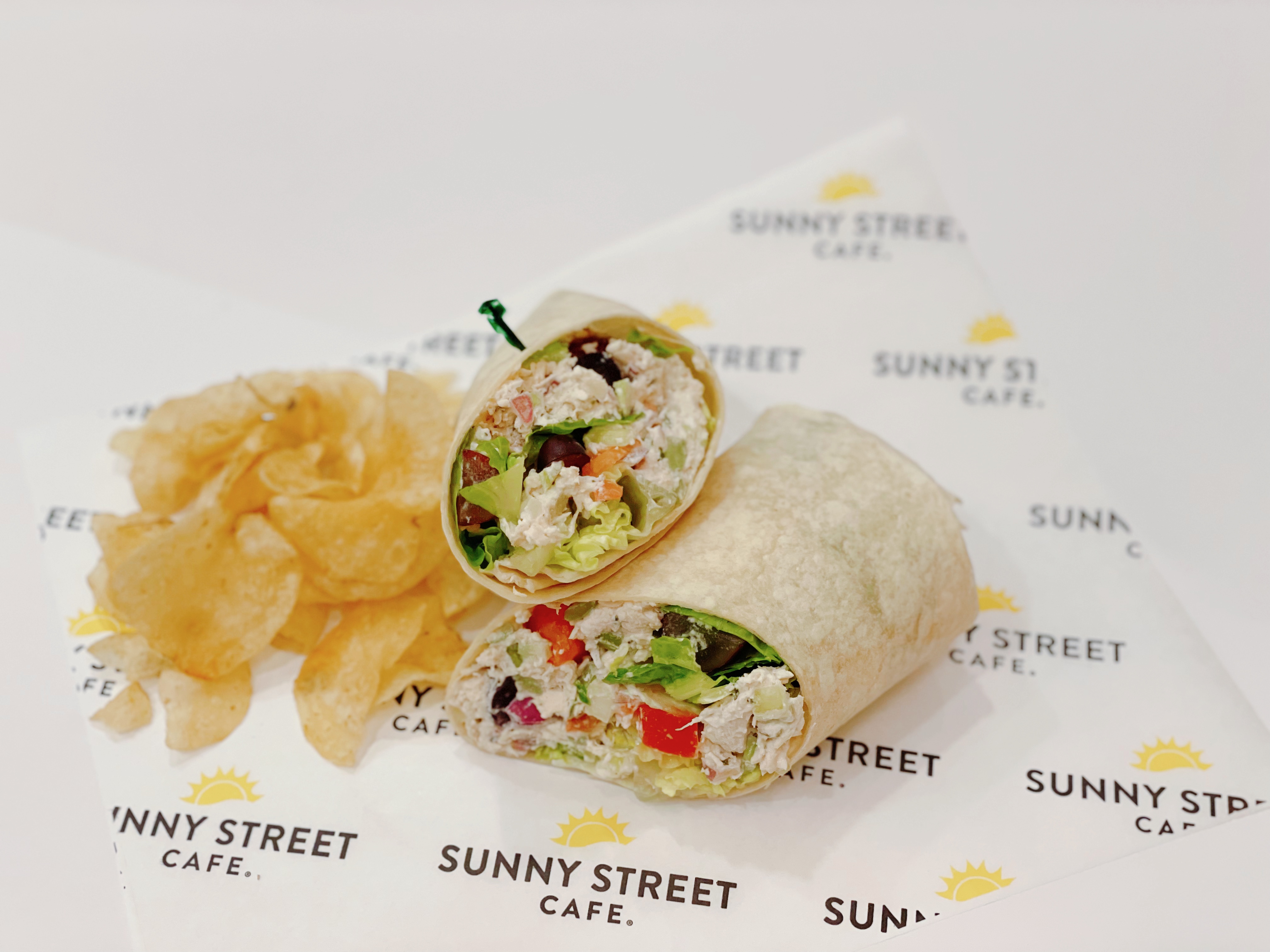 Fancy Chicken Salad Wrap