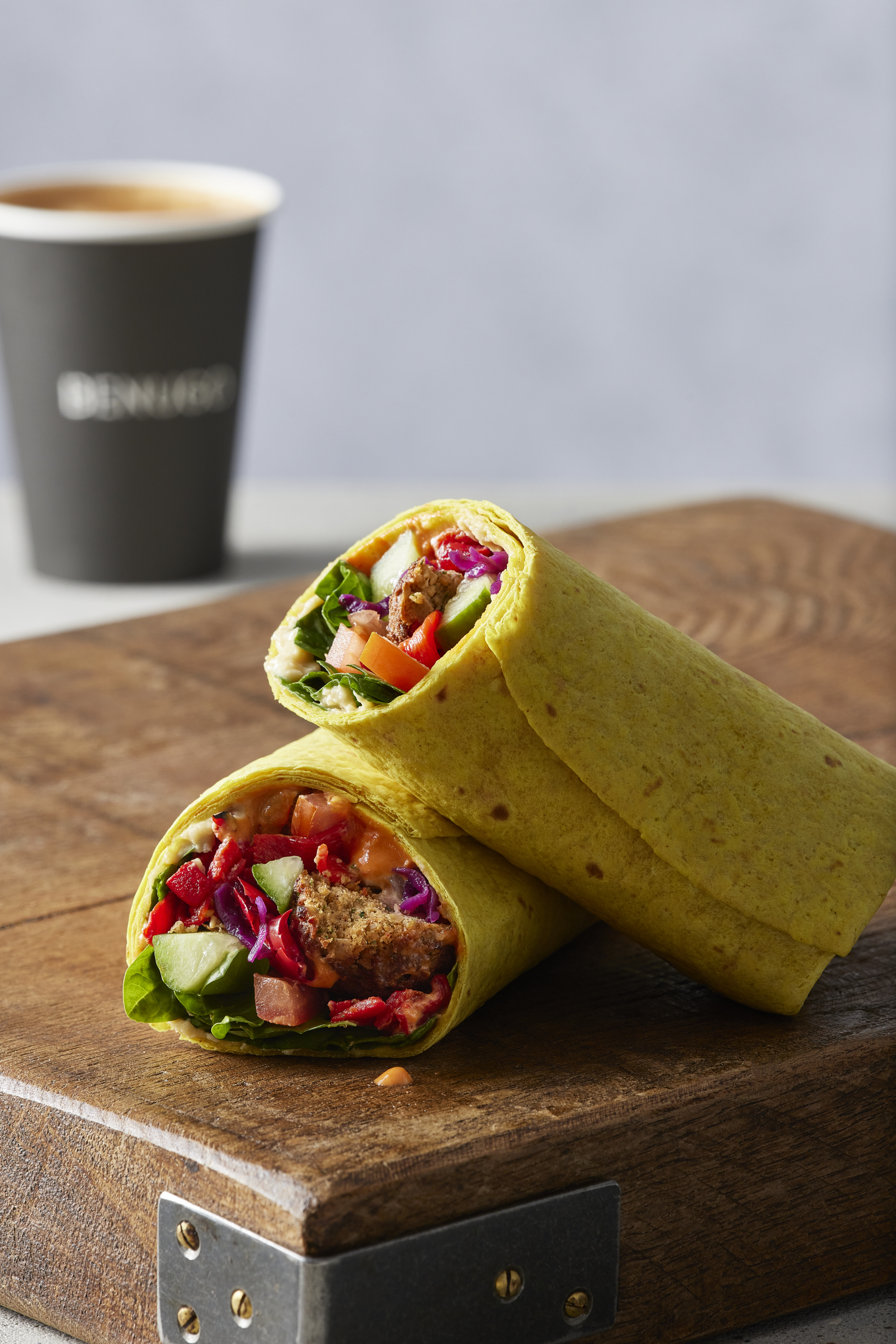 Katsu Roast Cauliflower Wrap (vg)