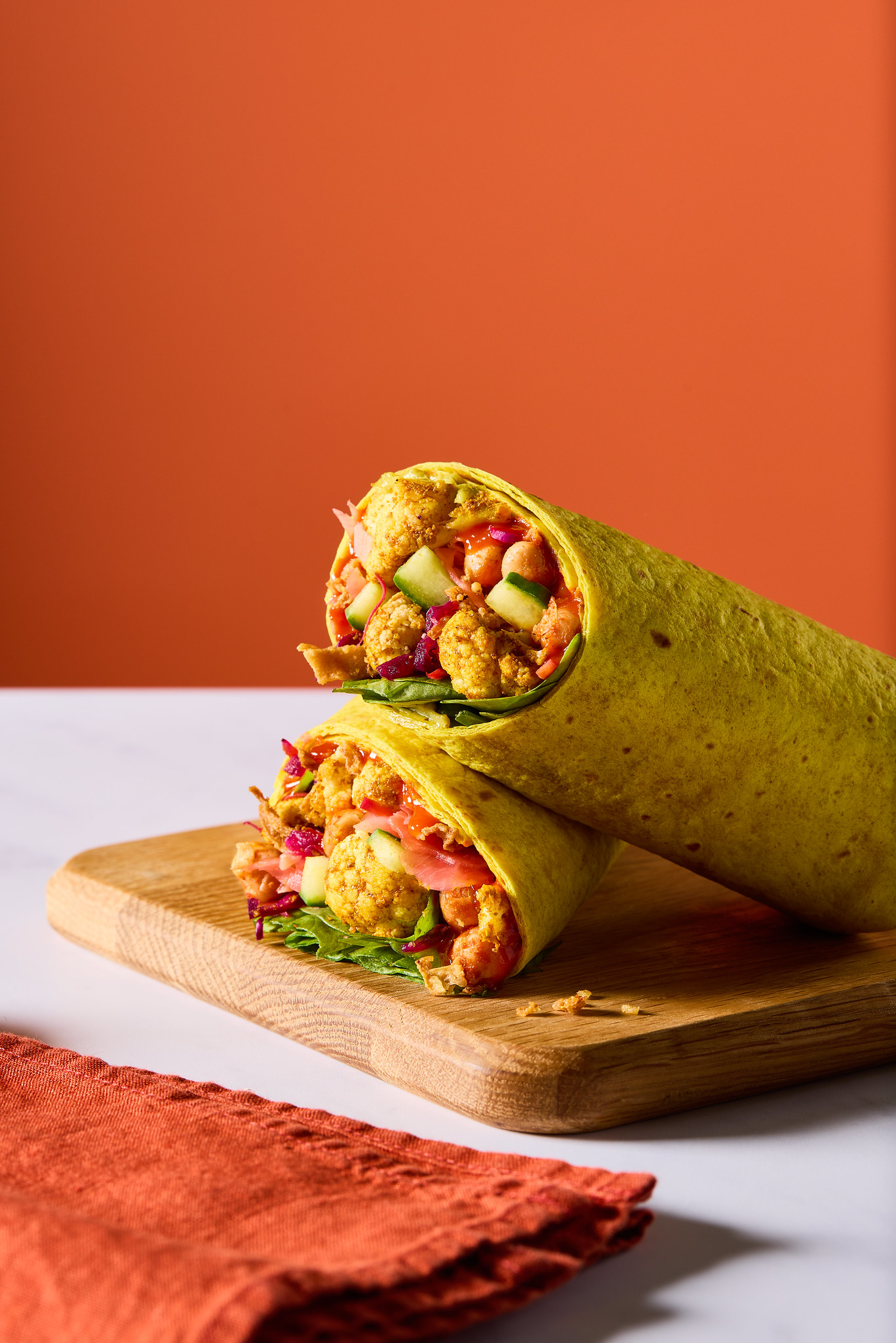 Bang Bang Cauliflower Wrap (vg)
