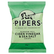 Pipers Burrow Hill Cider Vinegar & Sea Salt Crisps