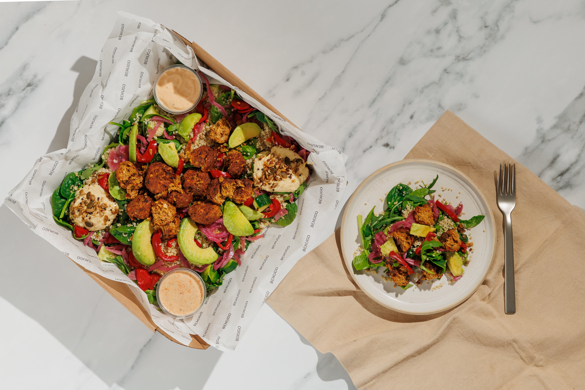 Plant Power & Avocado with British sliced chicken breast