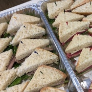 1/2 Sandwich Tray - Medium (20 halves)