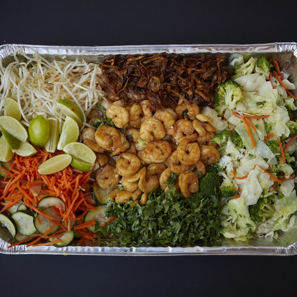 SHRIMP - Lime-Basil Glazed