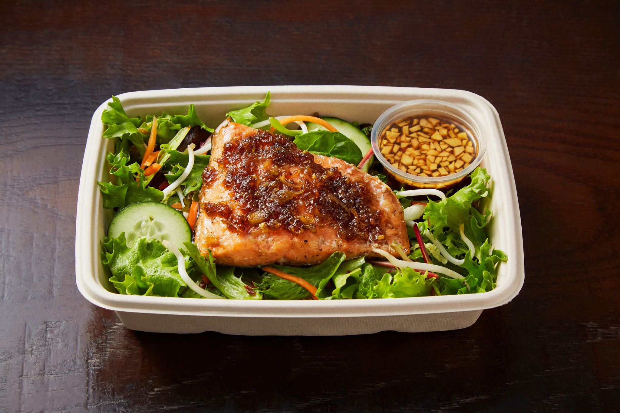 Lemongrass Salmon Salad