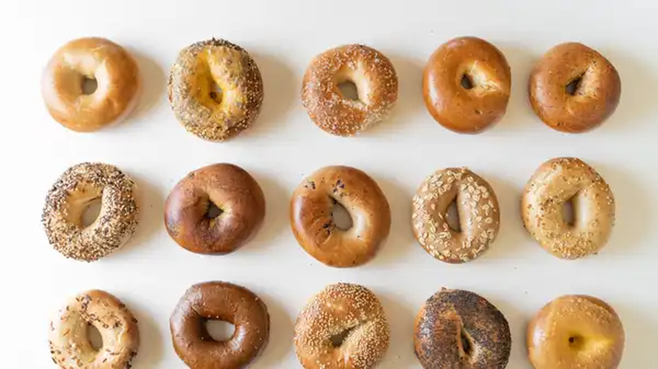 Assorted Bagels and Cream Cheese