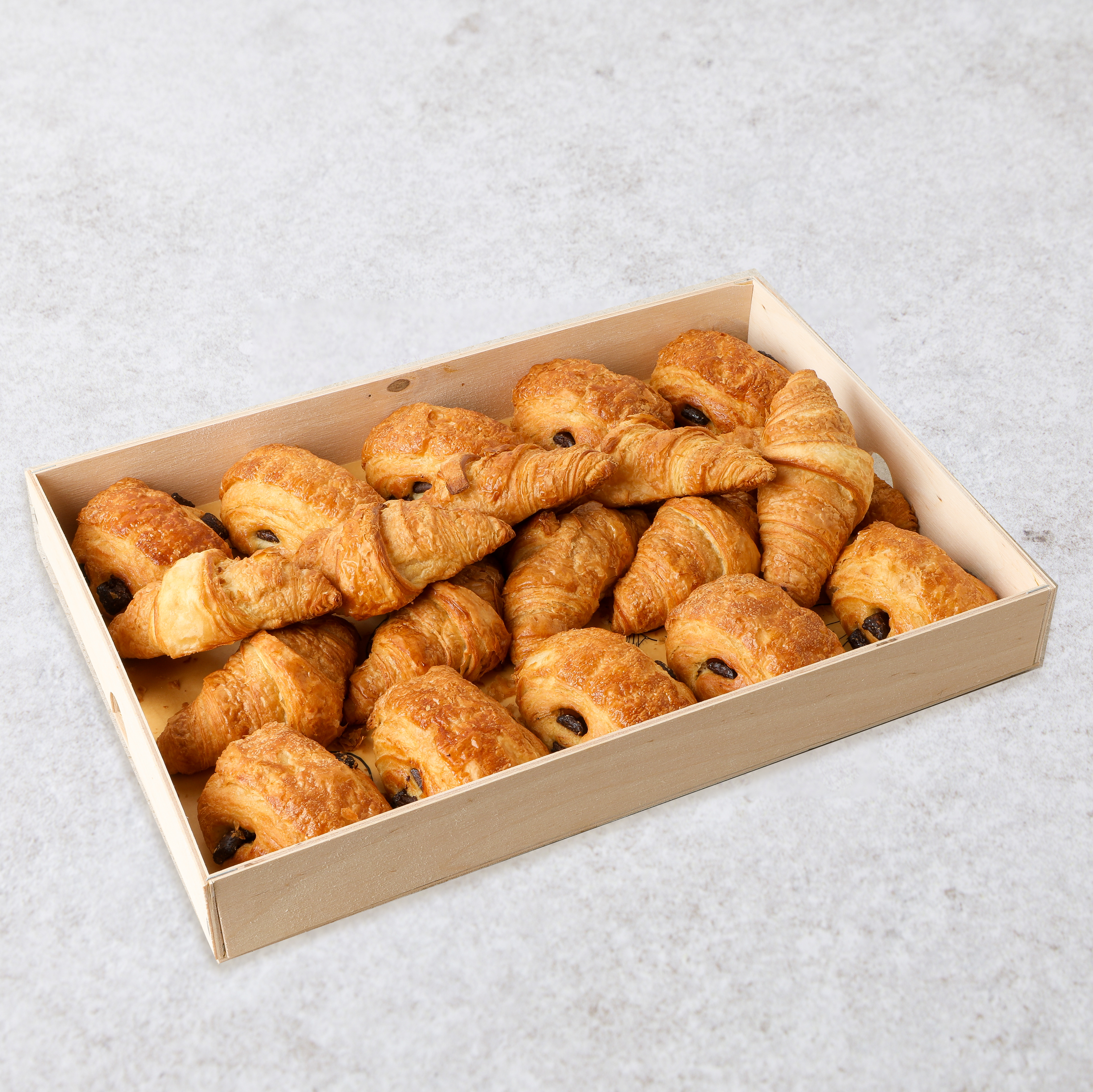 Plateau mini viennoiseries (20 stuks)